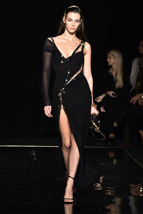 black versace safety pin dress.